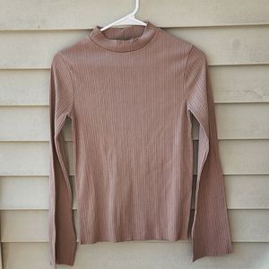 Ableconcept Korea nude long sleeve top